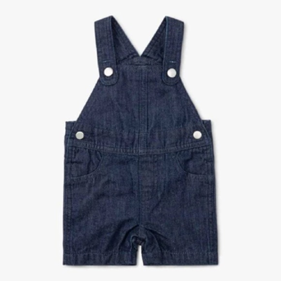 Monica + Andy Toddler Denim Shortalls | Size 2T | NWOT - Picture 1 of 6